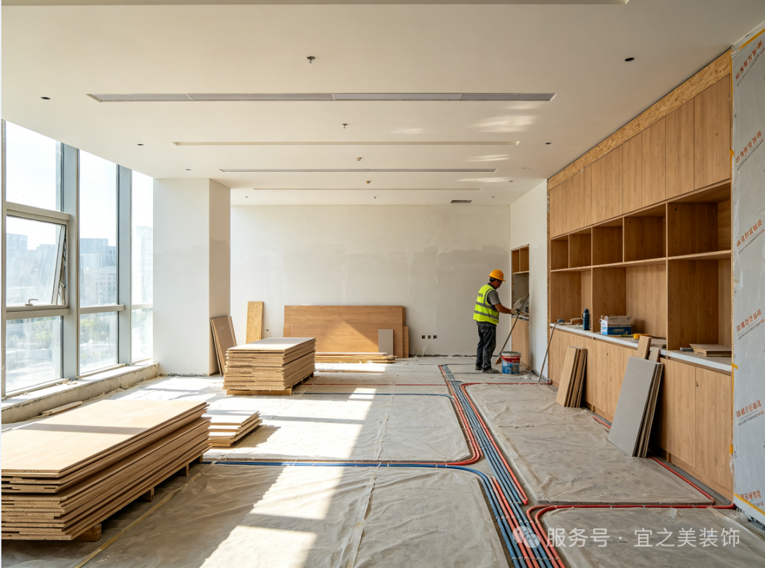 高温高湿雨季！2026 北京办公室装修，守住这几点，少花几万返工费